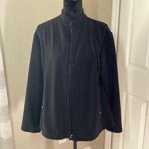 Chico's size 3 light weight jacket in black